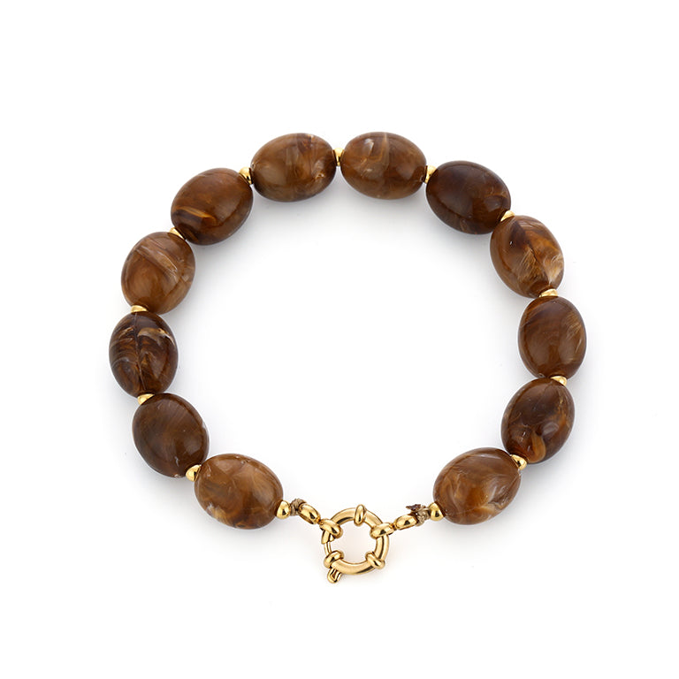 Armband Ellemijn Bruin voor dames