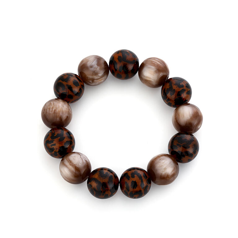 Armband Mandy Bruin voor dames