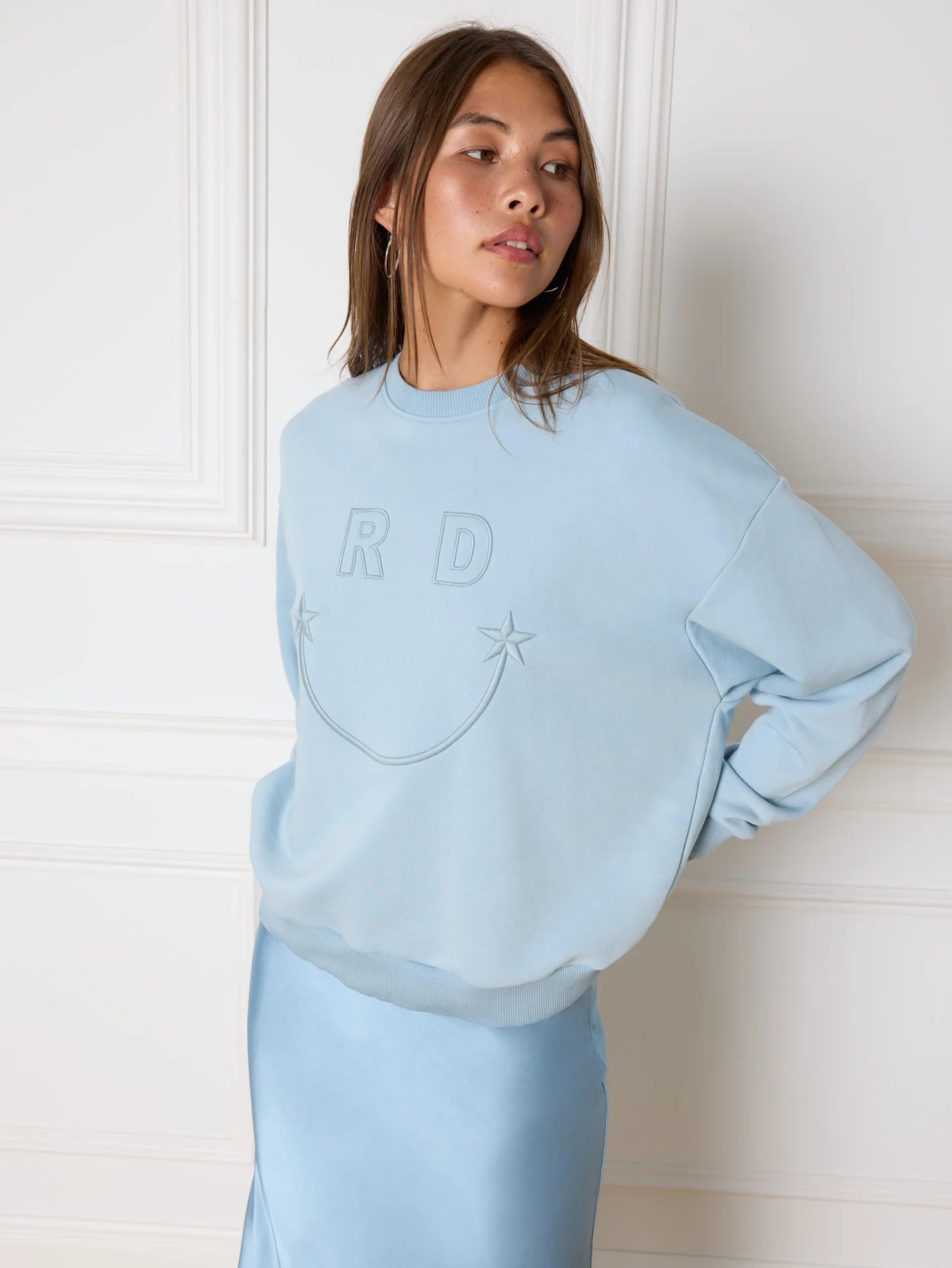 Sweater Femme Lichtblauw voor dames