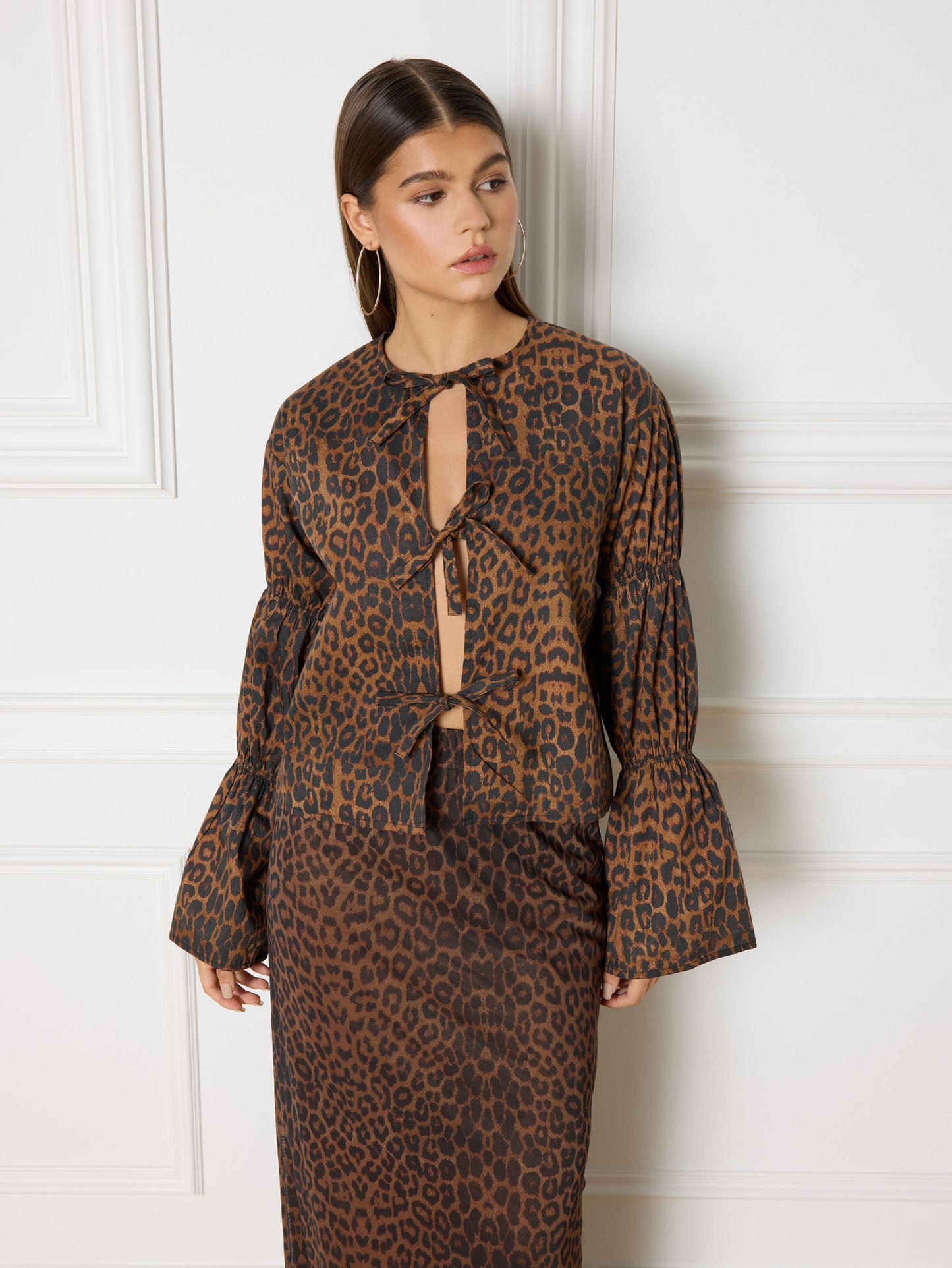 Blouse Gemma Leopard voor dames