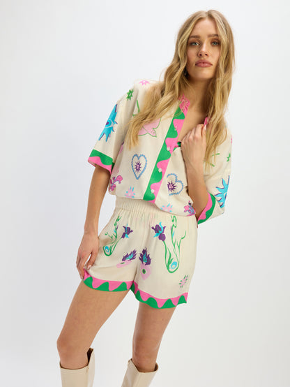 Short Alice Print voor dames