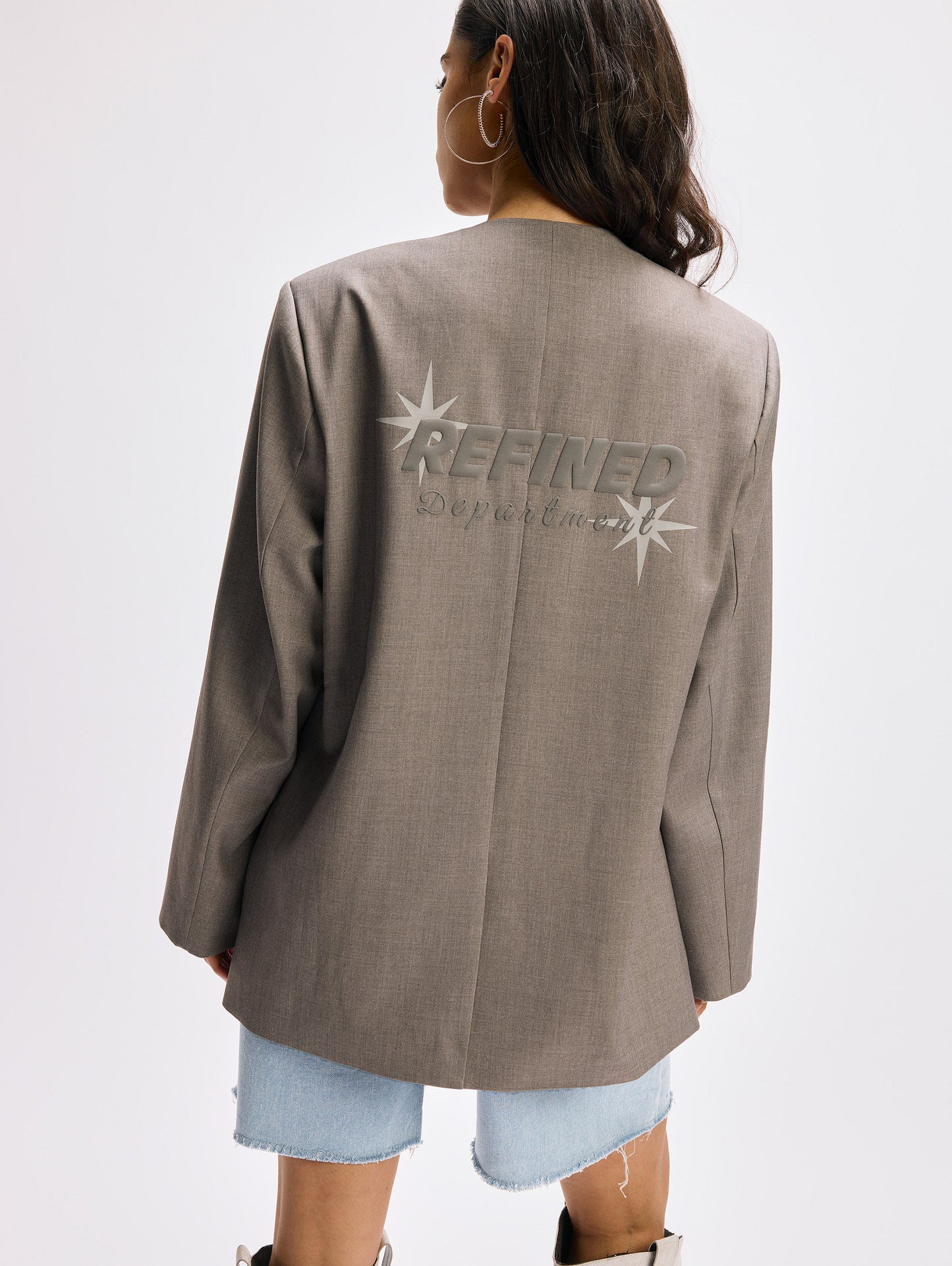 Blazer Mea Grijs voor dames
