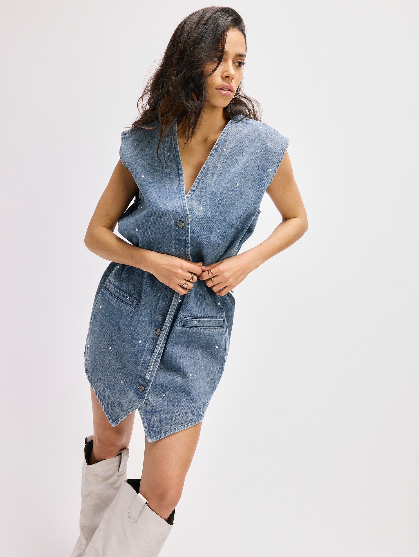 Dress Guilia Denim voor dames
