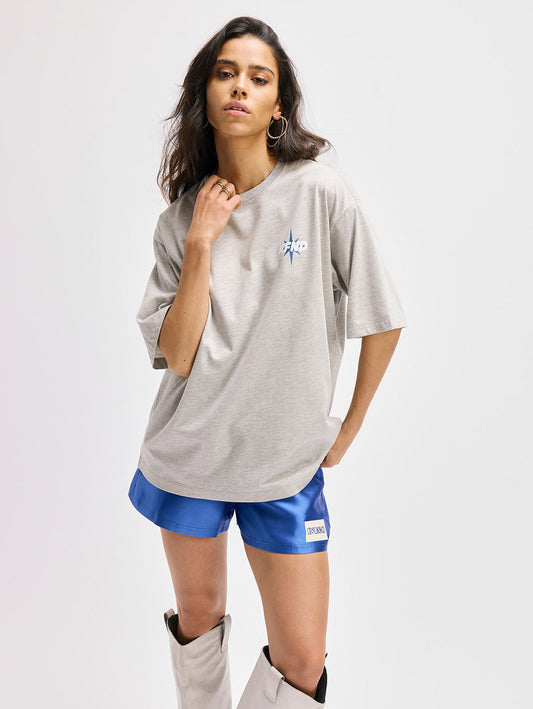 T-shirt Maggy Lichtgrijs voor dames