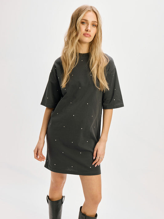 Dress Bella Donkergrijs voor dames