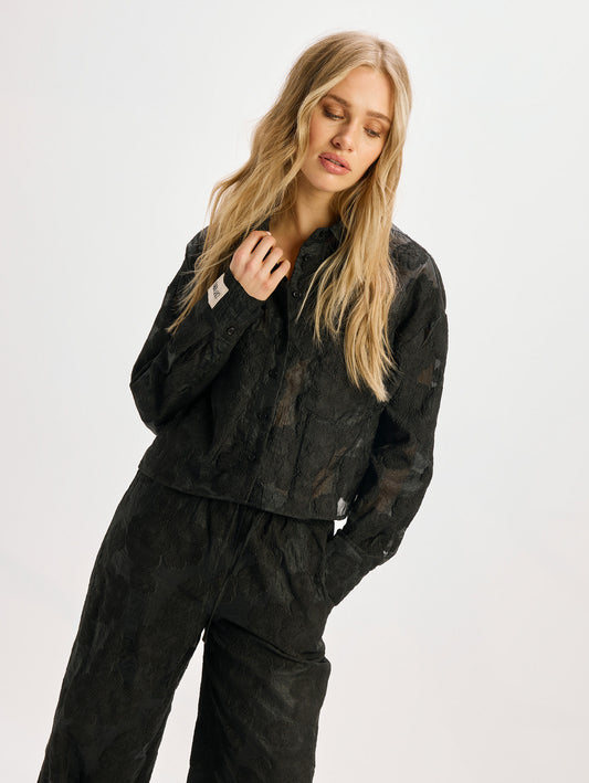 Blouse Mary Zwart voor dames