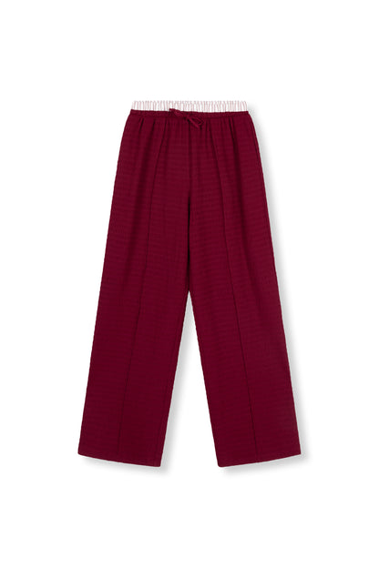 Pants Mara Bordeaux voor dames