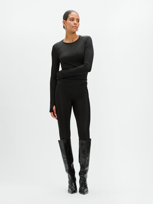 Longsleeve Penny Zwart voor dames