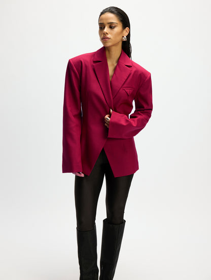 Blazer Miley Bordeaux voor dames