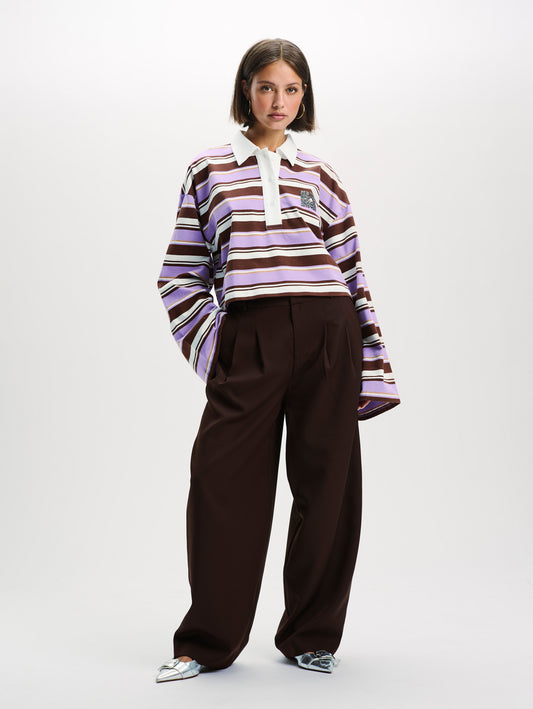Broek Kaly Bruin voor dames