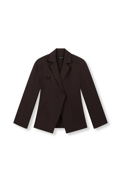 Blazer Mily Bruin voor dames