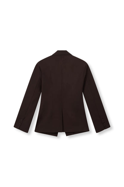 Blazer Mily Bruin voor dames