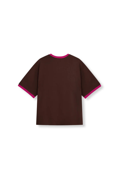 T-shirt Loui Bruin voor dames