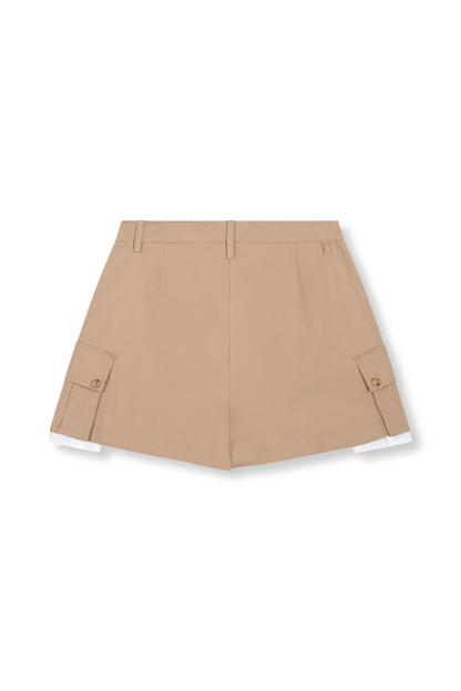 Short Illa Camel voor dames