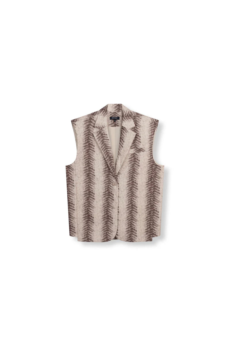 Gilet Waistcoat Animal voor dames