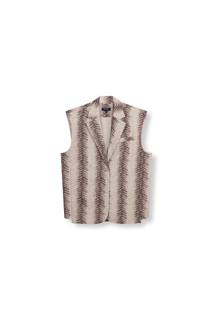 Gilet Waistcoat Animal voor dames