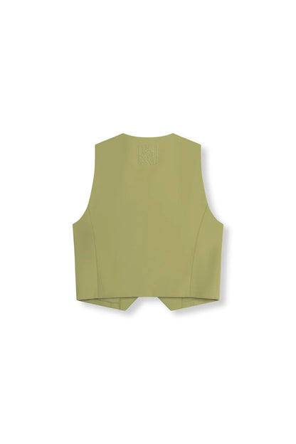 Gilet Lille Matcha voor dames