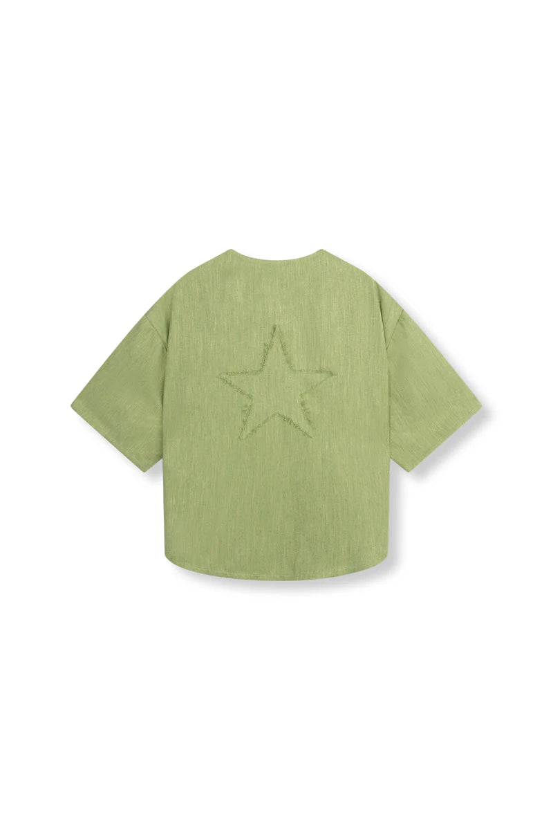 T-shirt Bennie Matcha voor dames