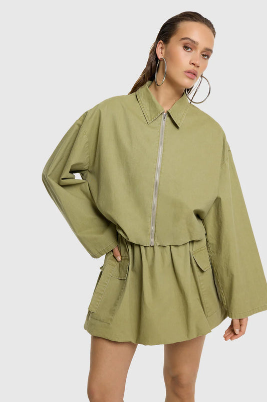 Jacket Aley Army voor dames