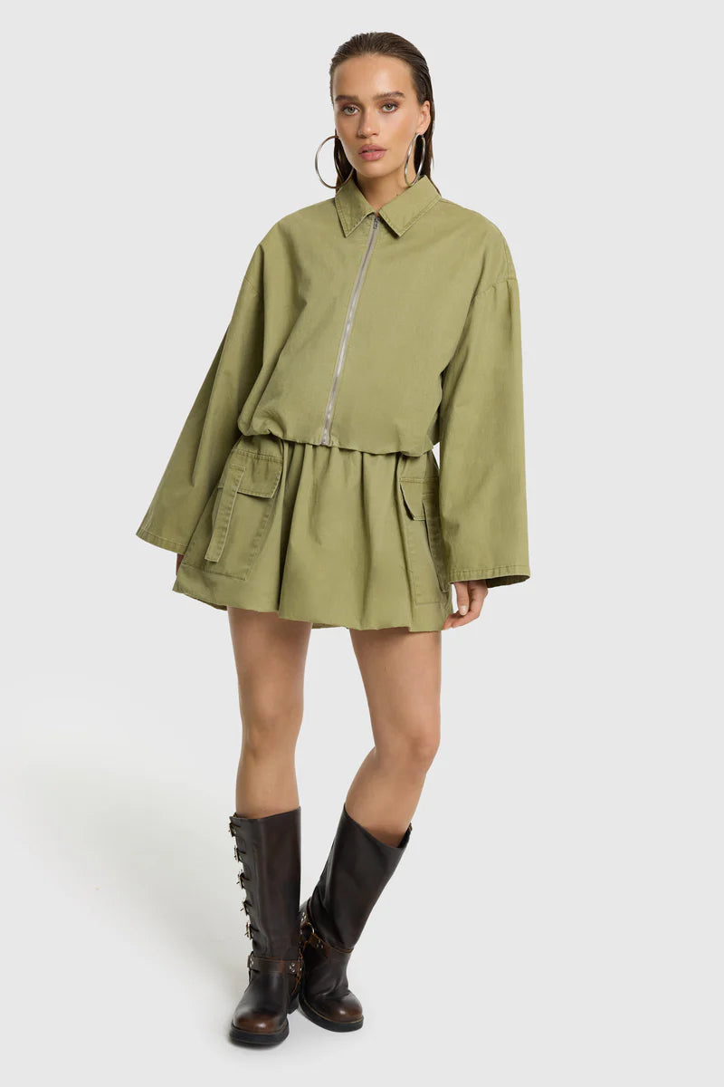 Jacket Aley Army voor dames