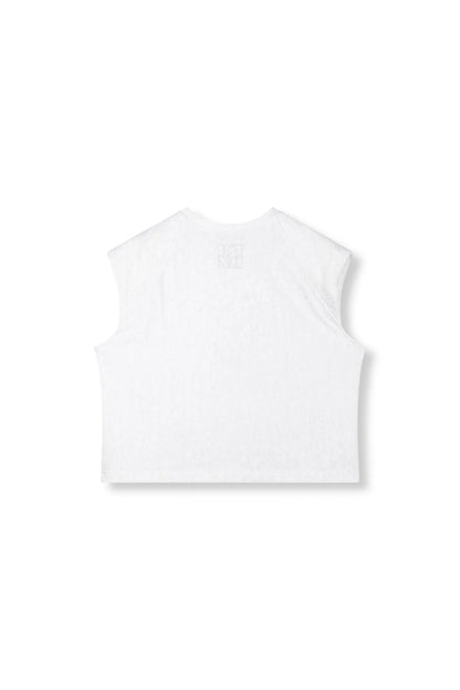 Top Mia Offwhite voor dames
