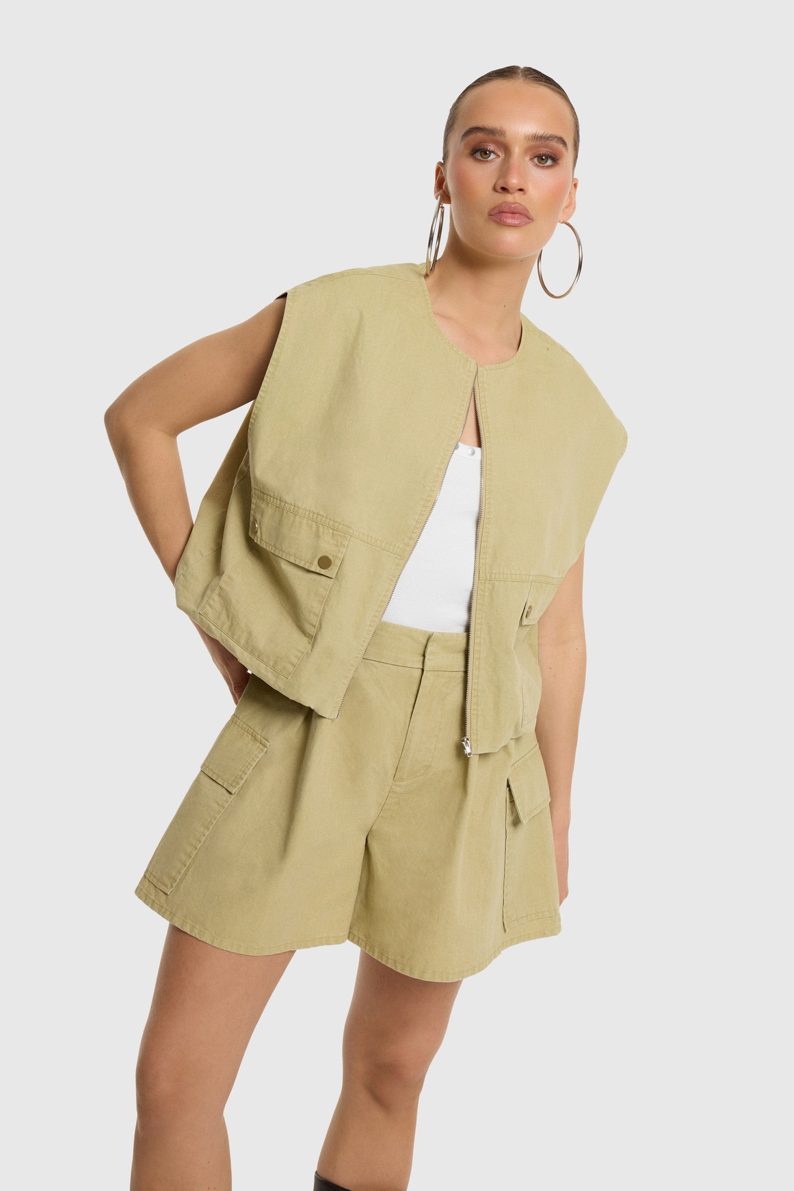 Short Uma Green voor dames