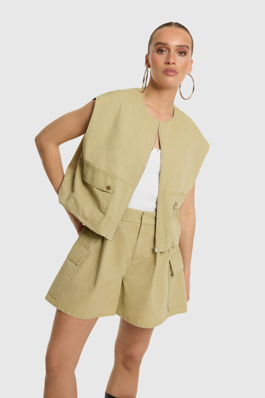 Short Uma Green voor dames