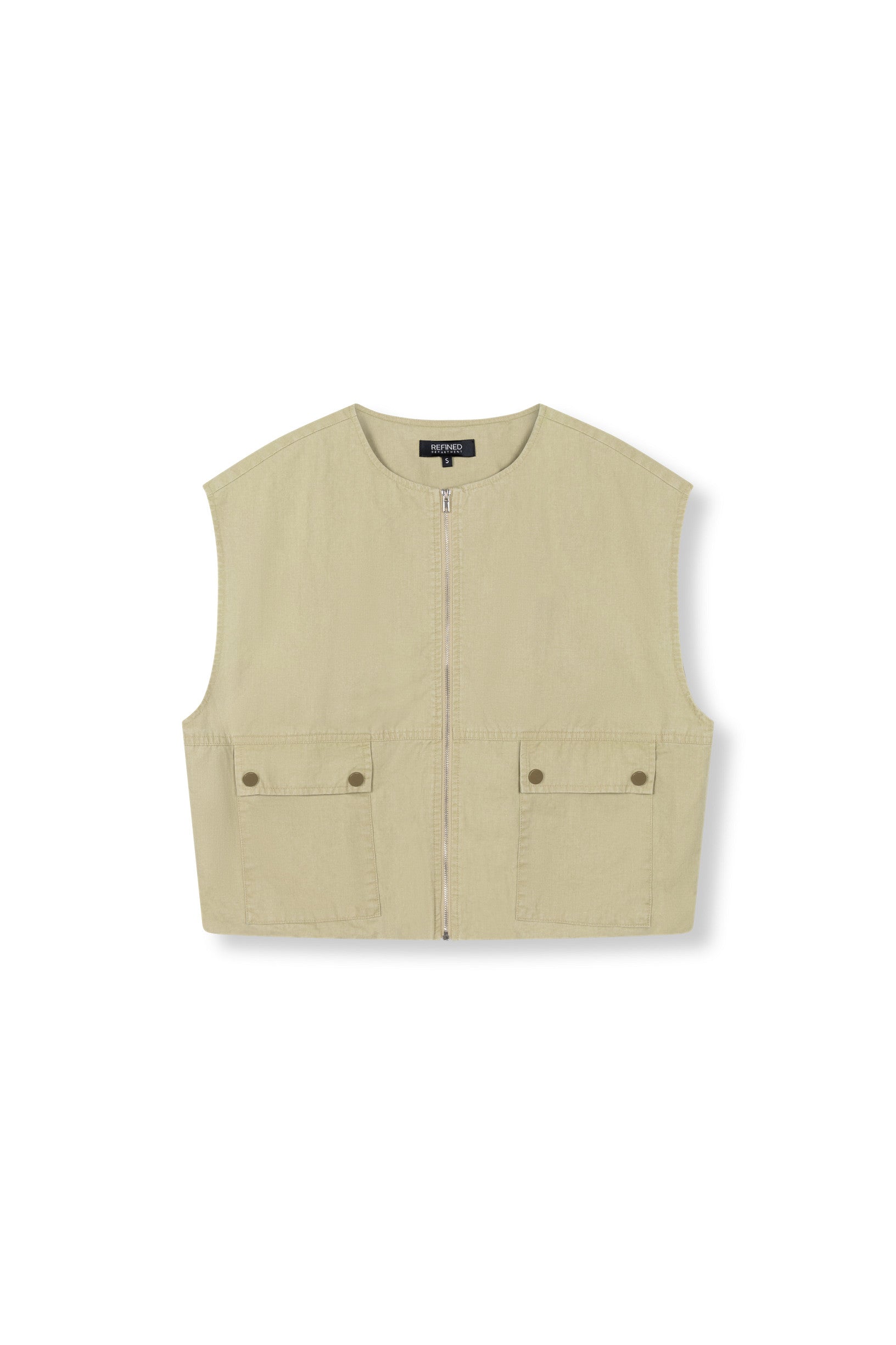 Gilet Noa Green voor dames