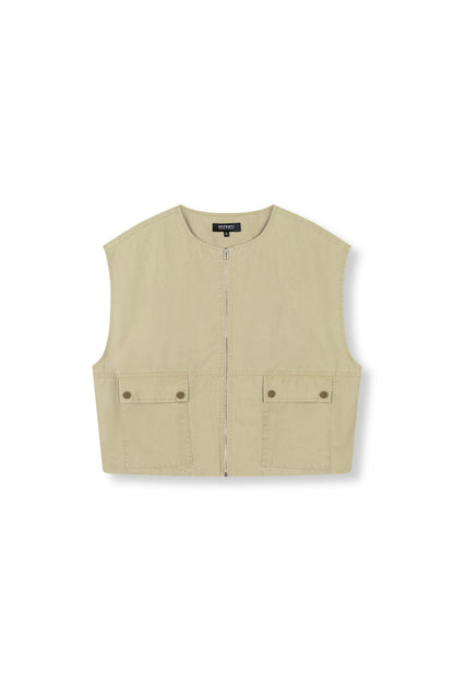 Gilet Noa Green voor dames
