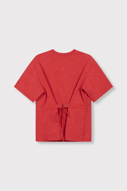 T-shirt Minty Red voor dames
