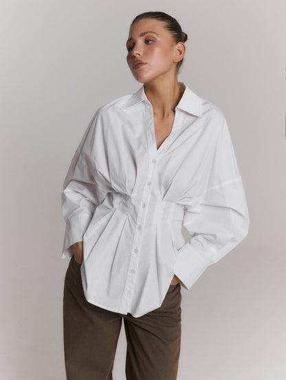 Blouse Guusje White voor dames