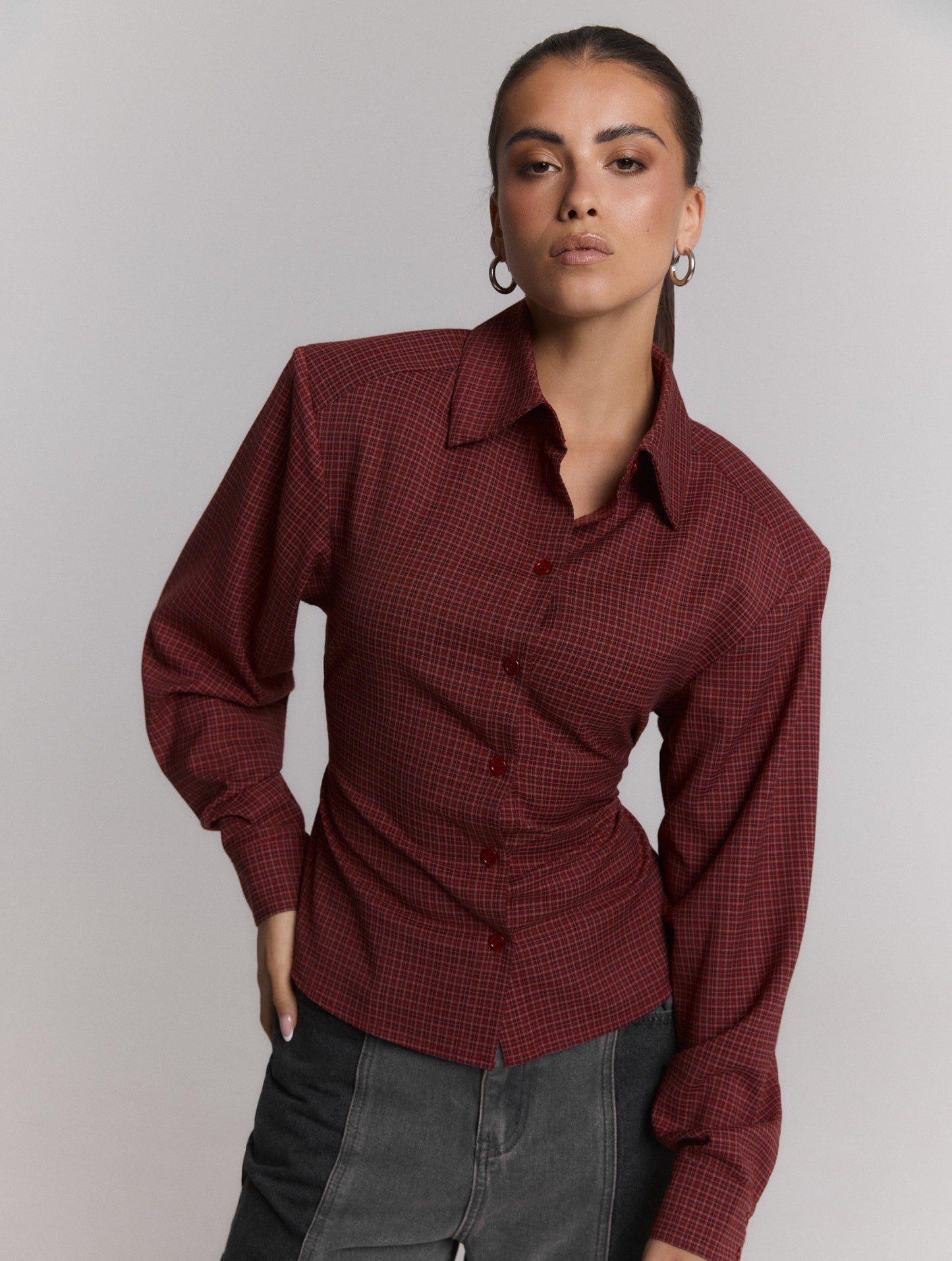 Blouse Presley Check voor dames