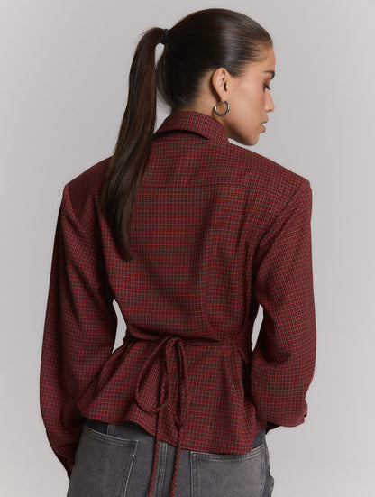 Blouse Presley Check voor dames