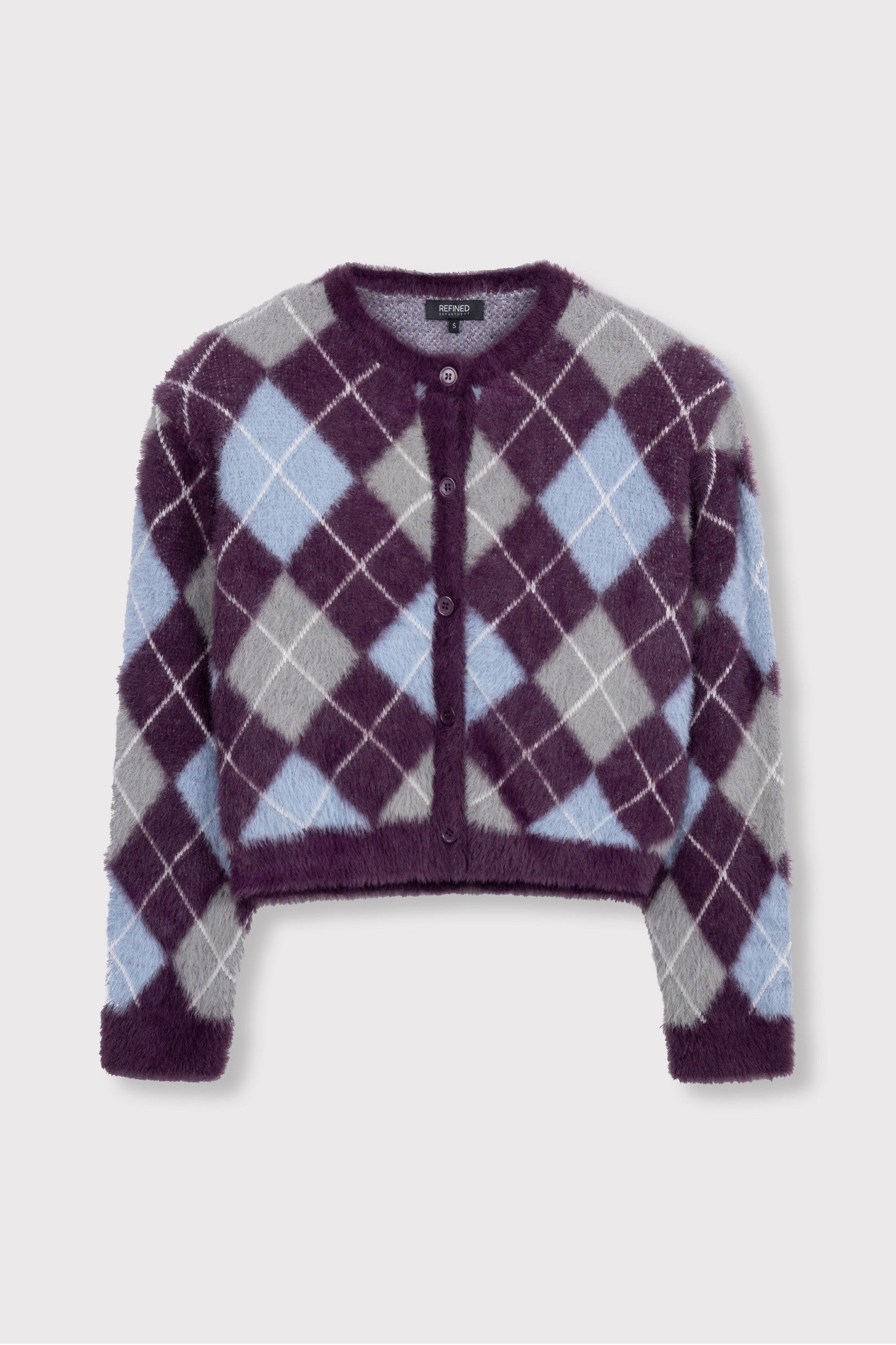Cardigan Nomi Knit Bordeaux voor dames