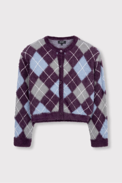Cardigan Nomi Knit Bordeaux voor dames