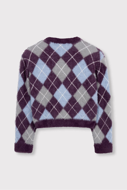 Cardigan Nomi Knit Bordeaux voor dames
