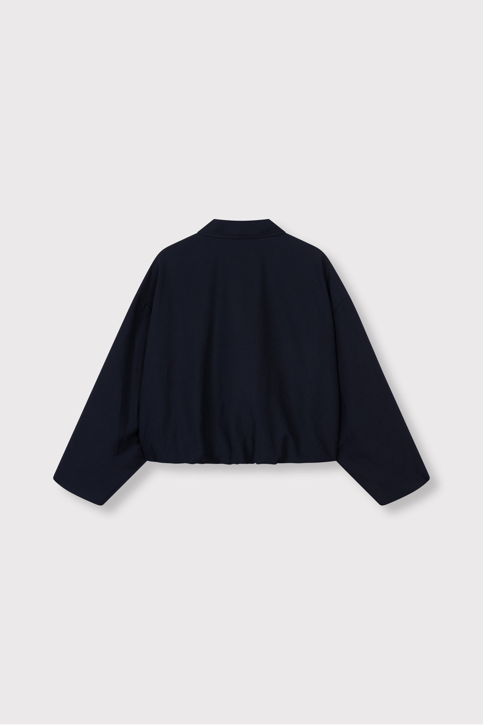 Jacket Deni Zipper Navy voor dames
