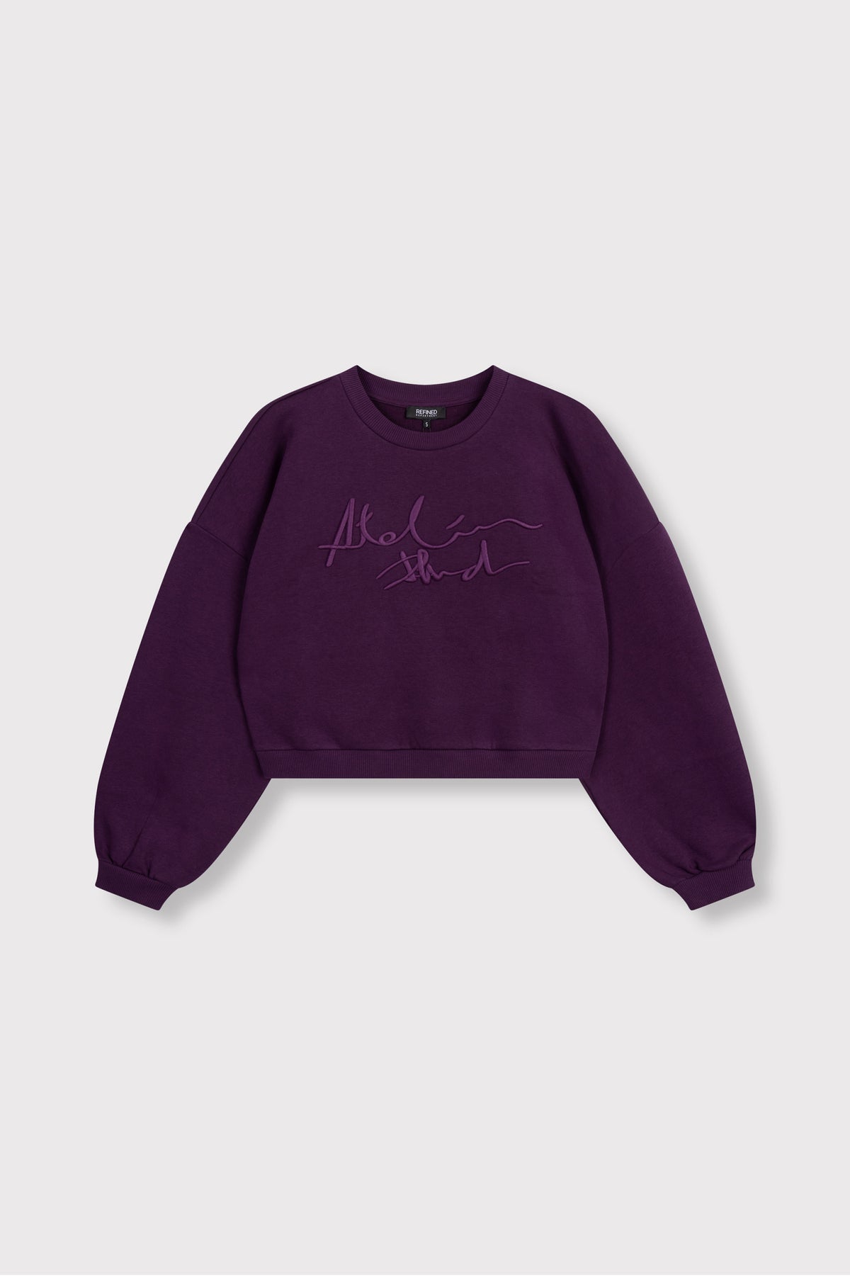 Sweater Feddy Plum voor dames