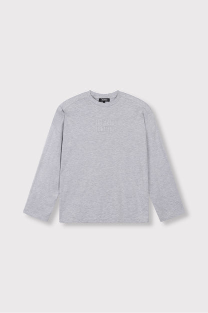 Longsleeve Stitch Grey voor dames