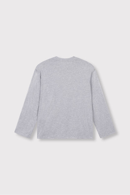 Longsleeve Stitch Grey voor dames
