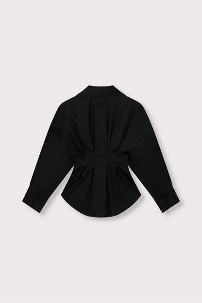 Blouse Guusje Taillered Black voor dames