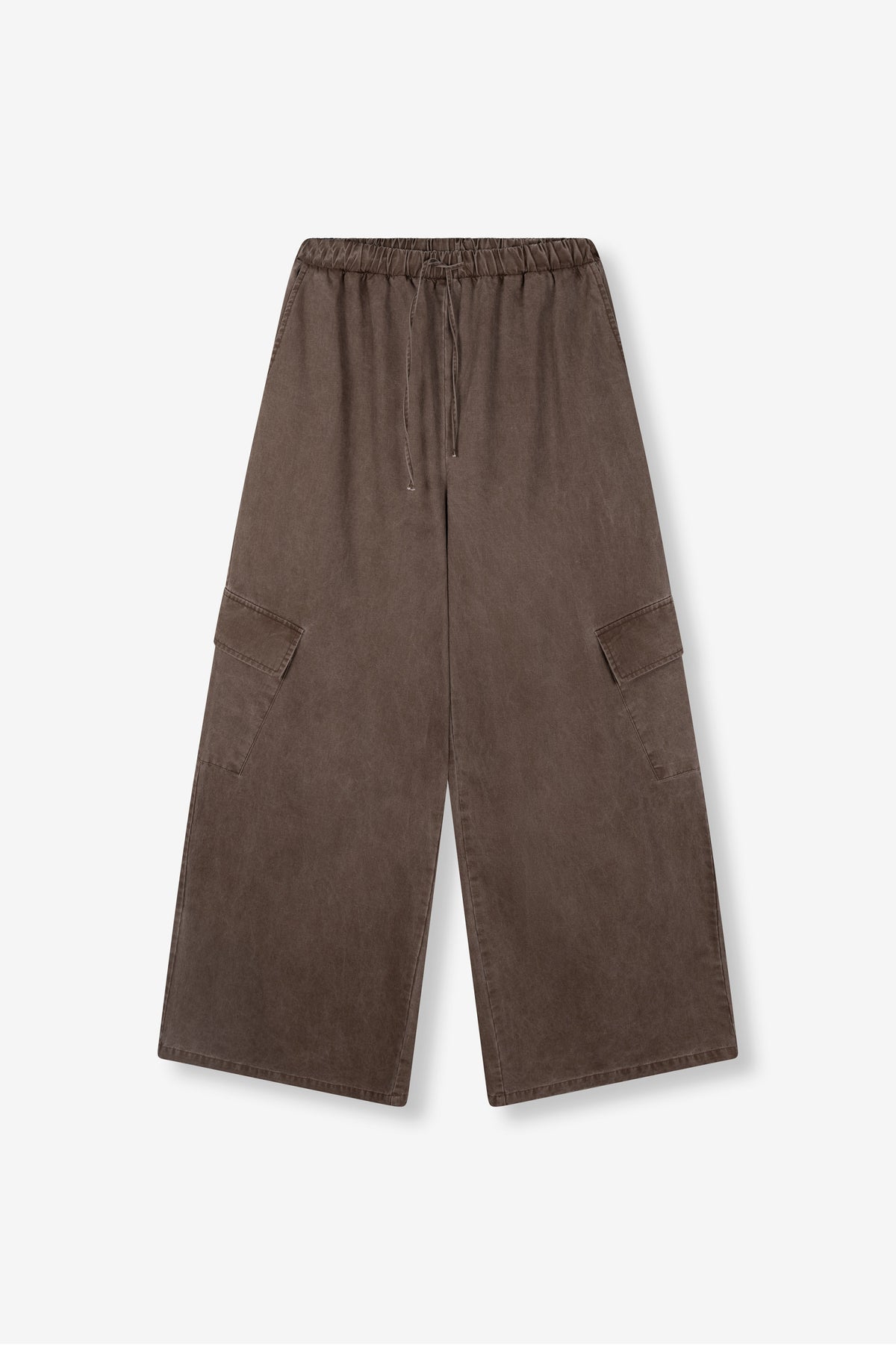 Pants Mila Cargo Brown voor dames