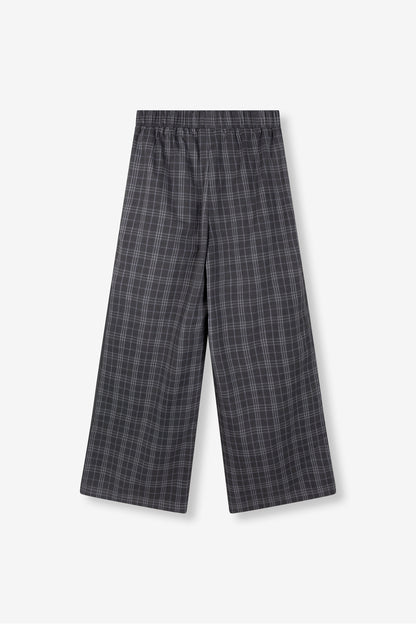 Pants Zoei Check Grey voor dames