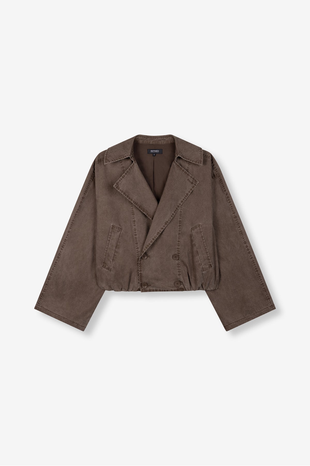 Jacket Jolanda Bomber Brown voor dames