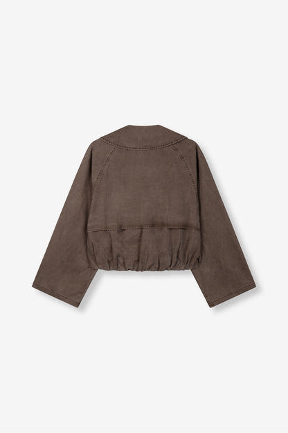 Jacket Jolanda Bomber Brown voor dames