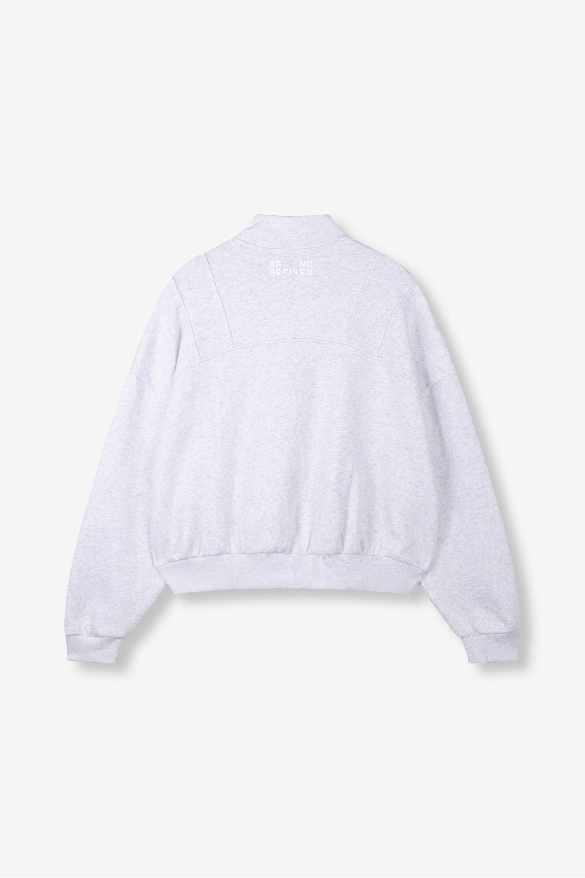 Sweater Bianca Zip Grey voor dames