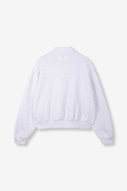 Sweater Bianca Zip Grey voor dames
