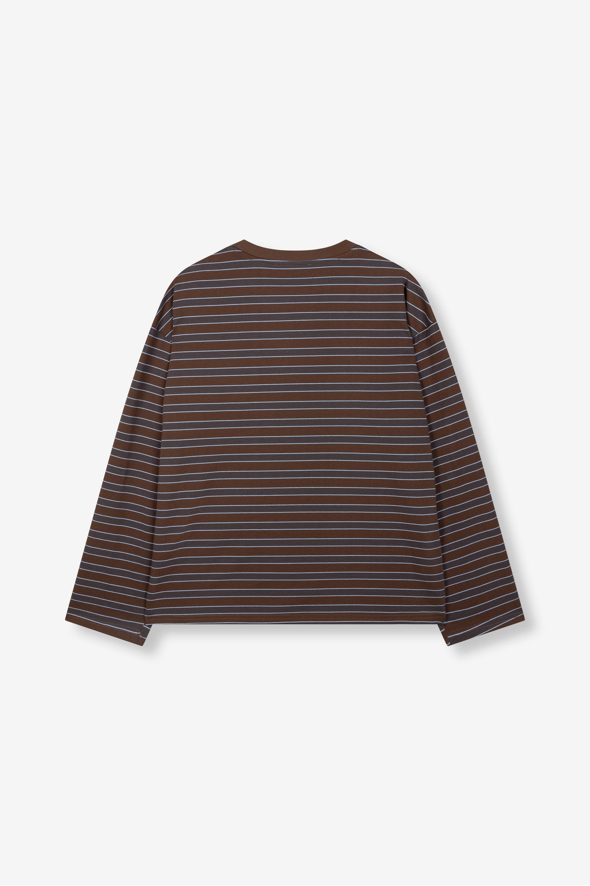 Longsleeve Amelie Stripe Brown voor dames