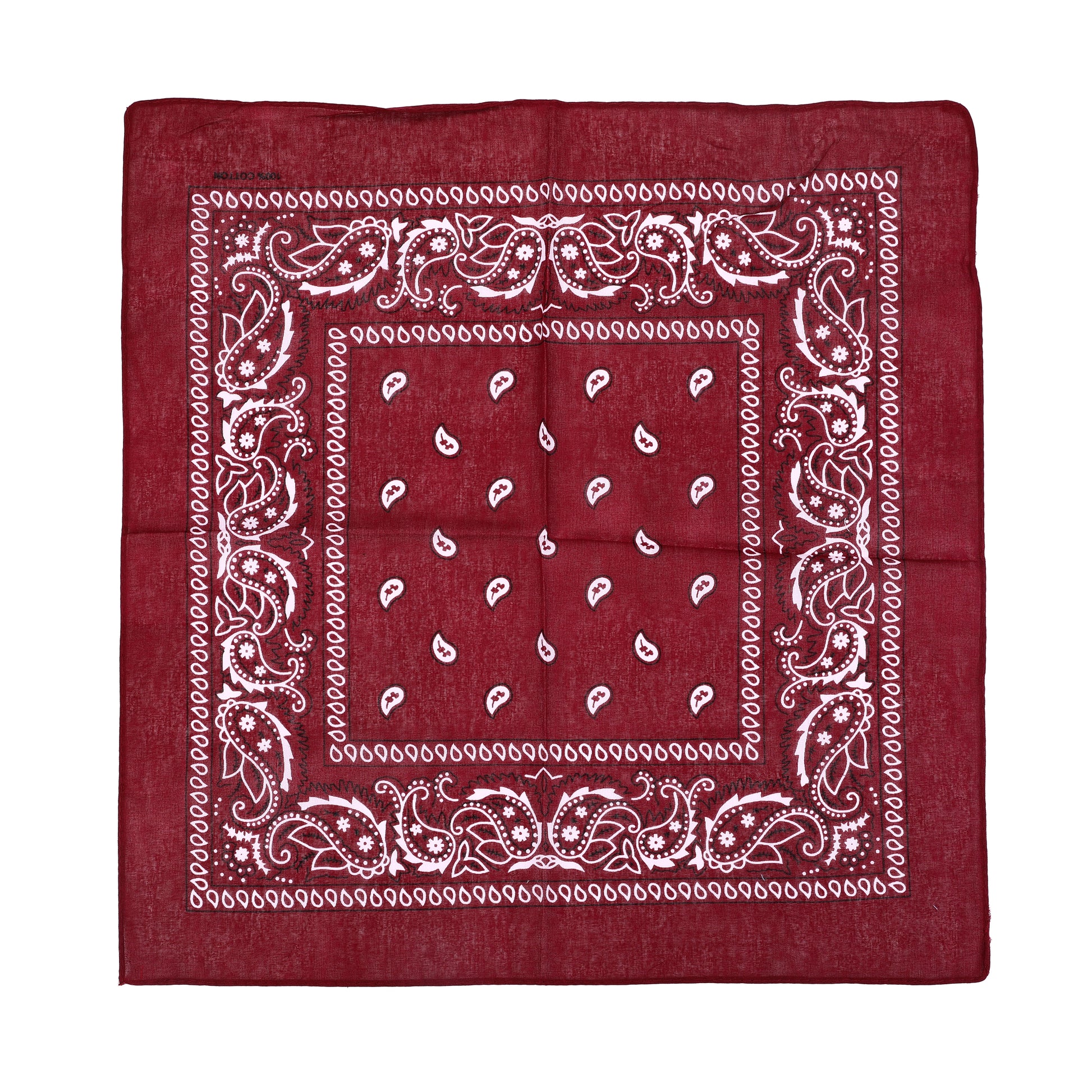 Bandana Veerle Bordeaux voor dames