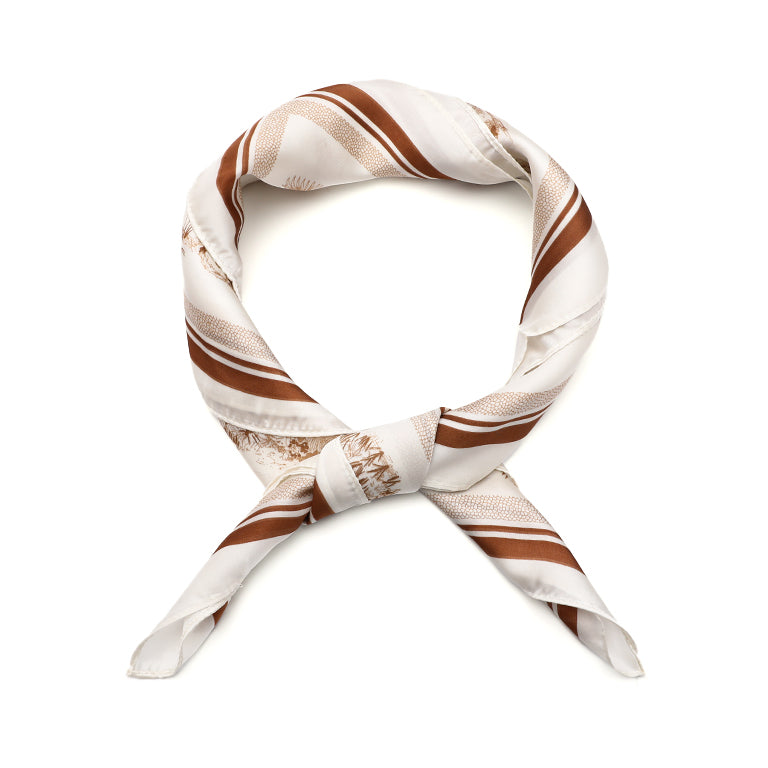 Sjaaltje Satin Camel voor dames